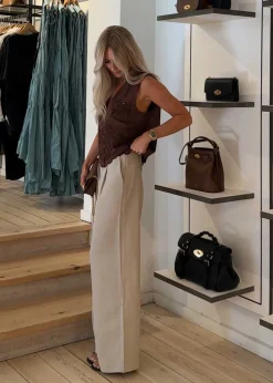 Dame Modström Bukser>GaleMD 2 wide pants