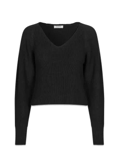 Dame Modström Strik>GalenMD short v-neck