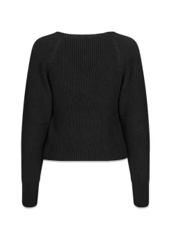 Dame Modström Strik>GalenMD short v-neck