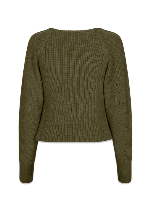 Dame Modström Strik>GalenMD short v-neck