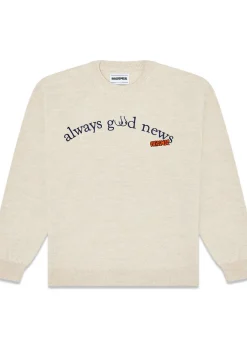 Pas de Mer Sweatshirts>GOOD NEWS JUMPER