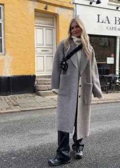 Dame Harris Wharf London Jakker>GREATCOAT BOILED WOOL