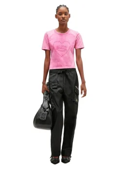 Dame Ganni T-Shirts></noscript>Heavy Cotton Heart T-shirt
