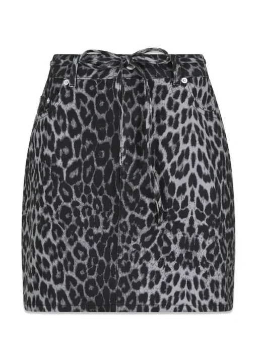 Dame Neo Noir Nederdele>Henrietta Leopard Skirt