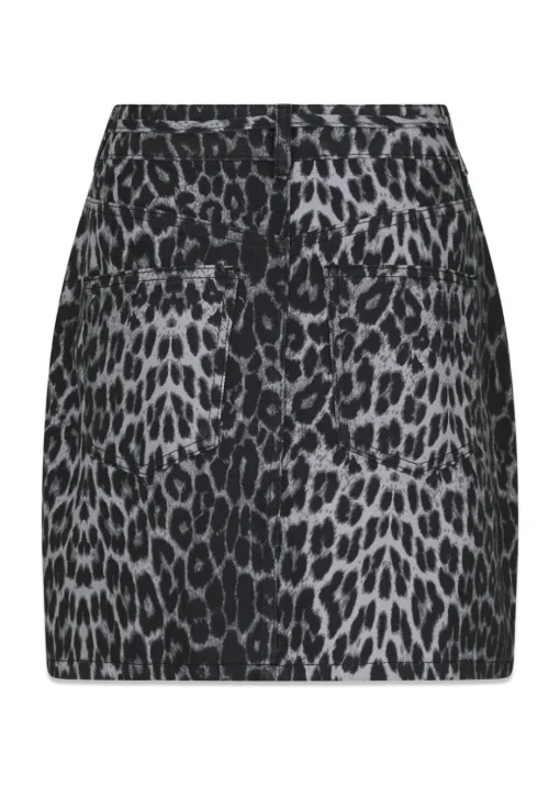 Dame Neo Noir Nederdele>Henrietta Leopard Skirt