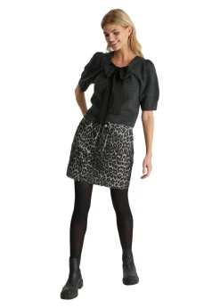 Dame Neo Noir Nederdele></noscript>Henrietta Leopard Skirt