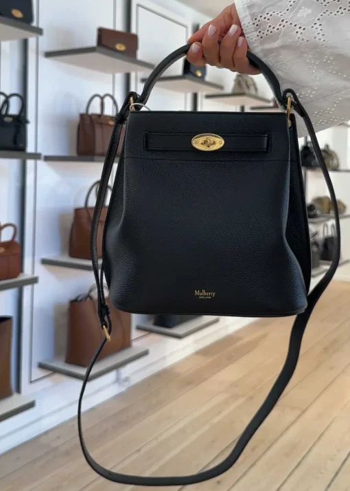 Dame Mulberry Tasker>ISLINGTON BUCKET SMALL CLASSIC GRAIN