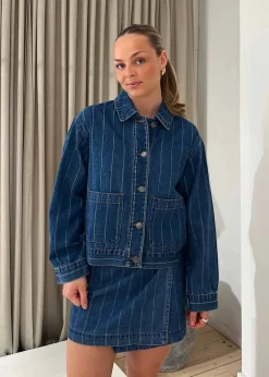 Dame Modström Blazere>Isoldemd jacquard overshirt