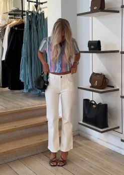 Dame Modström Jeans></noscript>Isoldemd solid cropped jeans