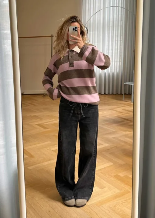 Dame Modström Jeans>Isoldemd solid pants