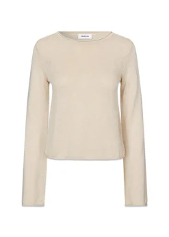 Dame Modström Strik>IvonneMD flared o-neck