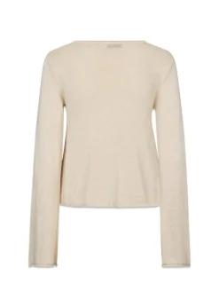 Dame Modström Strik>IvonneMD flared o-neck