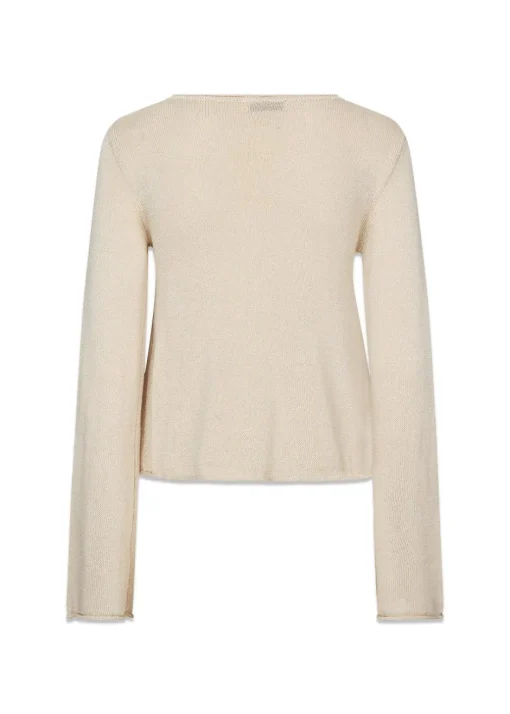 Dame Modström Strik>IvonneMD flared o-neck