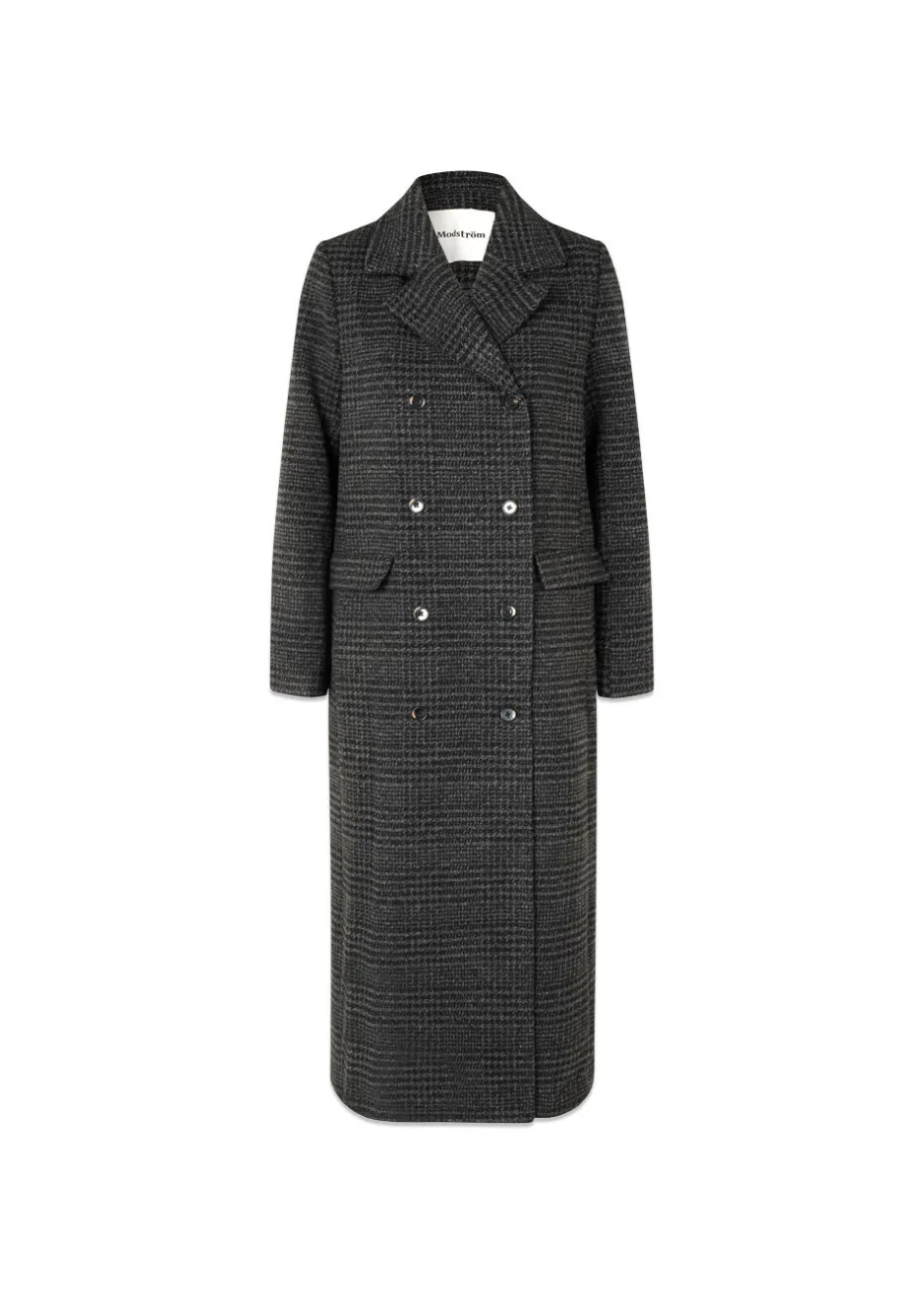 Dame Modström Jakker>JuniperMD check coat