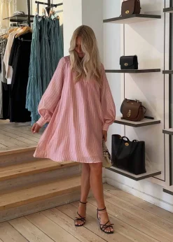 Dame Stine Goya Kjoler>KIMONO MINI DRESS