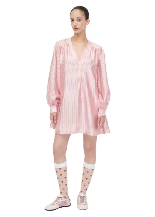 Dame Stine Goya Kjoler>KIMONO MINI DRESS