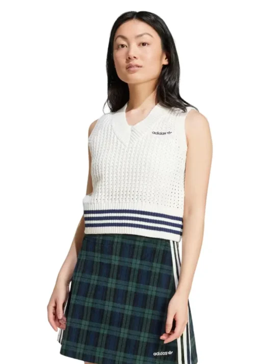 Dame Adidas Originals Strik>KNIT VEST