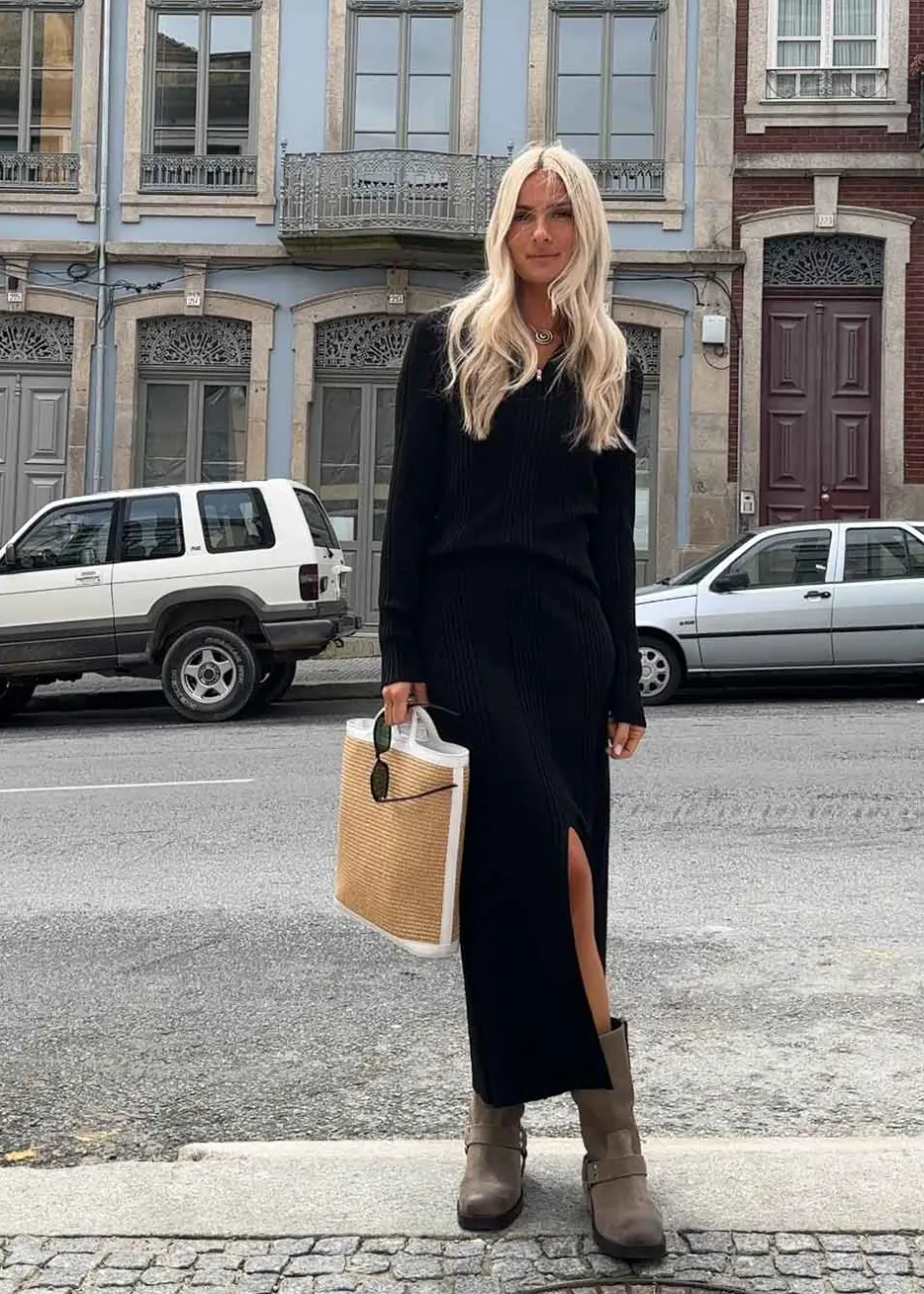 Dame Modström Strik>KrissaMD zip t-neck