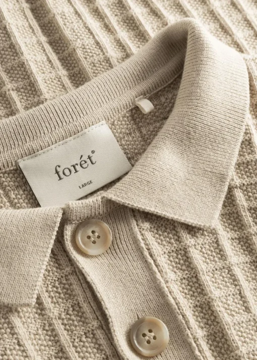 Forét Strik>LOCH POLO KNIT