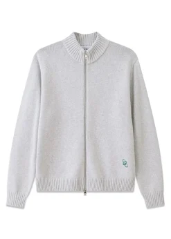 Dame Globe Studios Strik|Strik>Logo Zip Knit