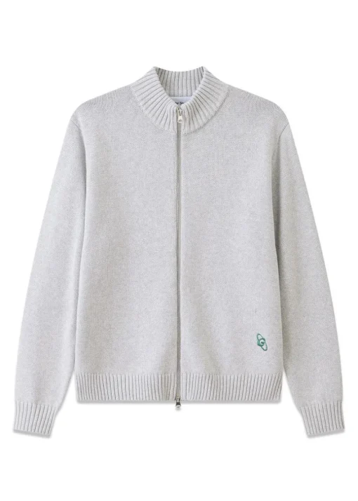 Dame Globe Studios Strik|Strik>Logo Zip Knit