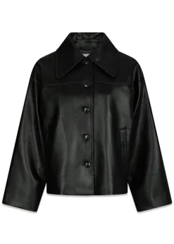 Dame Neo Noir Jakker>Lunara Collar Stitch Jacket