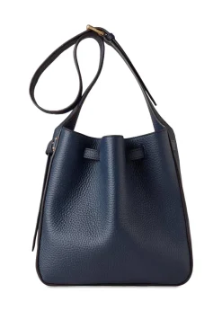 Dame Mulberry Tasker>Lyra Small Belted Bucket Heavy Grain
