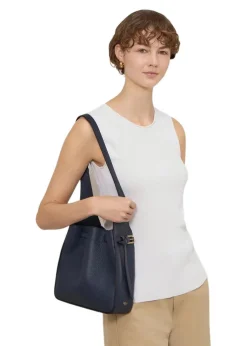 Dame Mulberry Tasker></noscript>Lyra Small Belted Bucket Heavy Grain