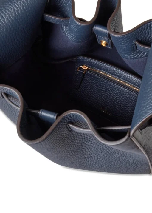 Dame Mulberry Tasker>Lyra Small Belted Bucket Heavy Grain