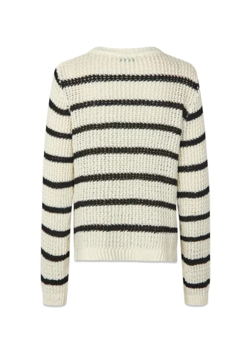 Dame Modström Strik>MaddieMD stripe o-neck