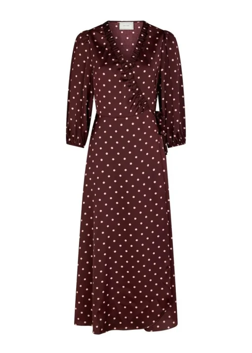 Dame Neo Noir Kjoler>Malinga Dot Dress