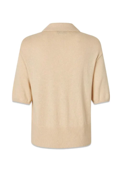 Dame Modström Strik>Malvamd SS polo