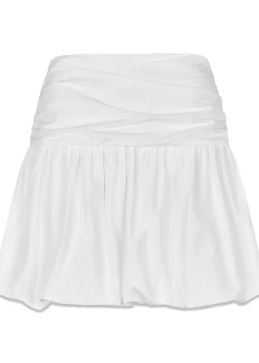 Dame Modström Nederdele>Margotmd poplin skirt