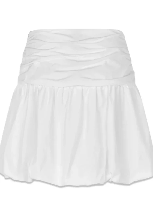 Dame Modström Nederdele>Margotmd poplin skirt
