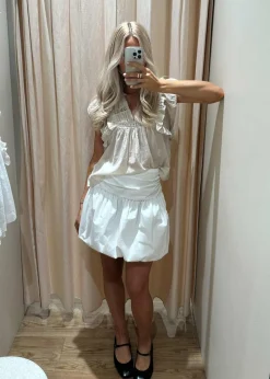 Dame Modström Nederdele></noscript>Margotmd poplin skirt