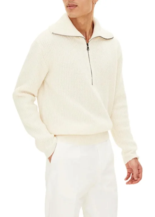 Oscar Jacobson Strik>Mauritz Half zip