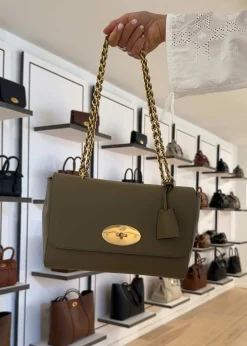 Dame Mulberry Tasker>MEDIUM LILY MICRO CLASSIC GRAIN