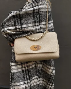 Dame Mulberry Tasker>Medium Lily Top Handle Heavy G