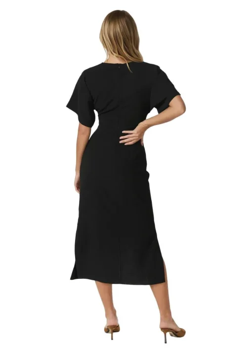 Dame Neo Noir Kjoler>Miloine Drape Dress