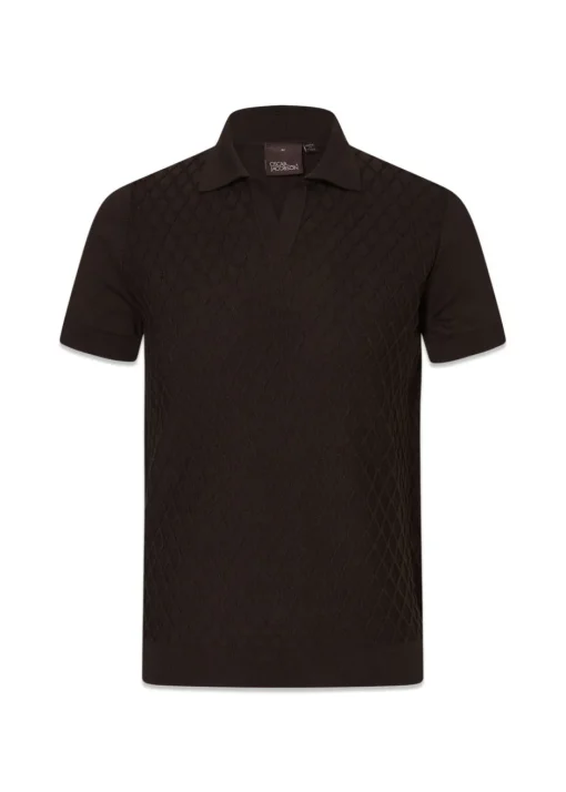 Oscar Jacobson Strik>Mirza Poloshirt S-S