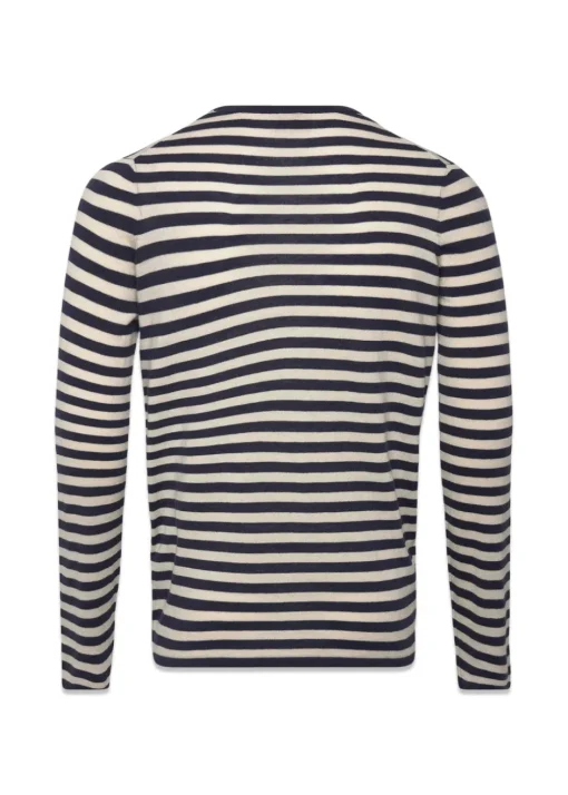 Mos Mosh Gallery Strik>MMGAdam Soft Stripe Knit