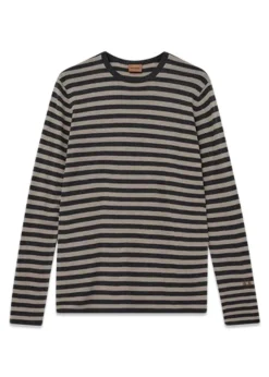 Mos Mosh Gallery Strik>MMGAdam Soft Stripe Knit