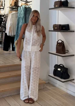 Dame Modström Bukser>Nanettemd pants