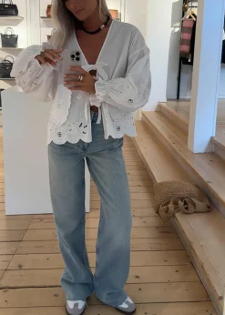 Dame Ganni Jeans>Overdyed Heavy Denim Izey