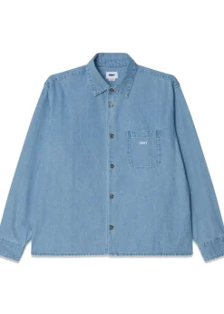 OBEY Skjorter>Pablo Denim Woven