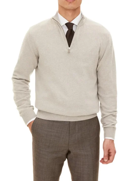 Oscar Jacobson Strik>Patton Half Zip