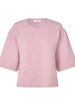 Dame Modström Strik>Petronellamd SS o-neck