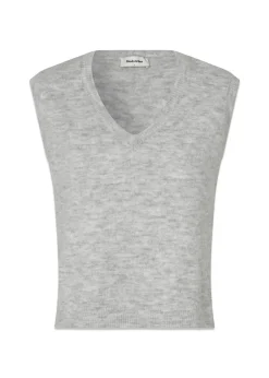 Dame Modström Strik>Petronellamd vest