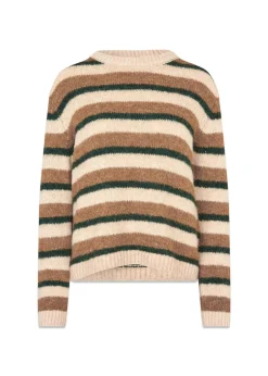 Dame Modström Strik>Philipmd stripe o-neck