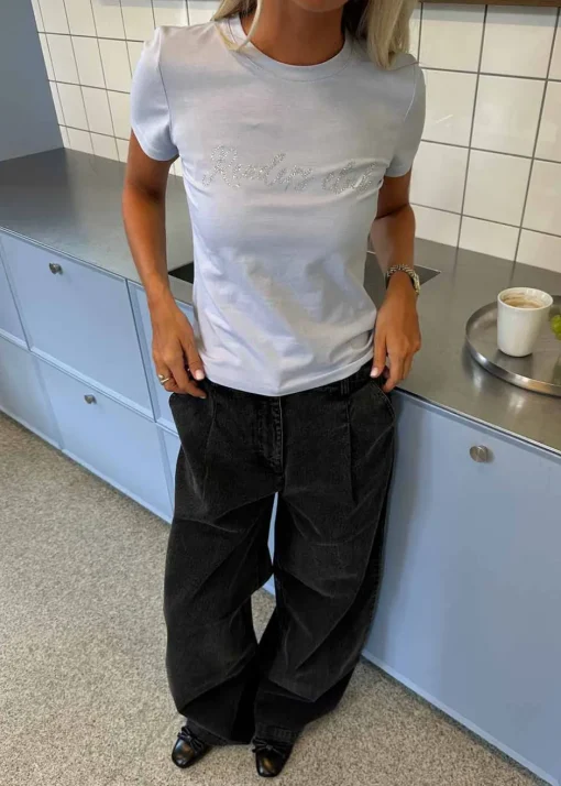 Dame Modström T-Shirts>Plaimamd print t-shirt